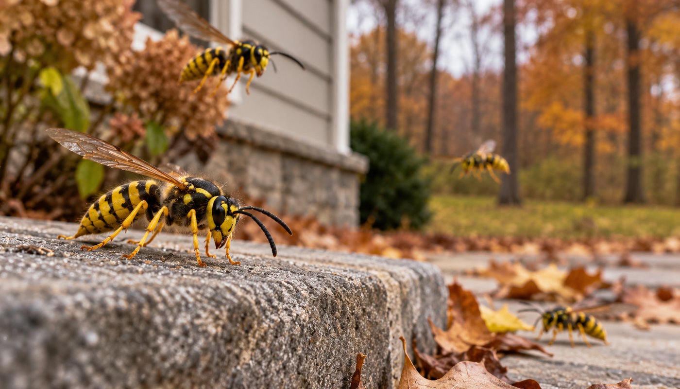 Yellow Jackets Are More Aggressive in Late Summer & Fall